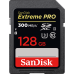 SanDisk Extreme Pro UHS-II SDXC 128GB (300MB/s) Class 10 V90 Memory Card